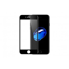 Защитное стекло 4D на iPhone 7,черное