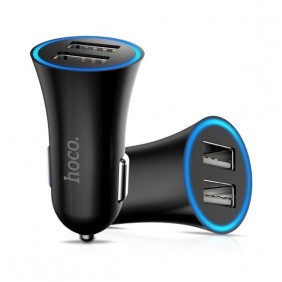 HOCO-UC204-Car-Charger-Black -01-600x600